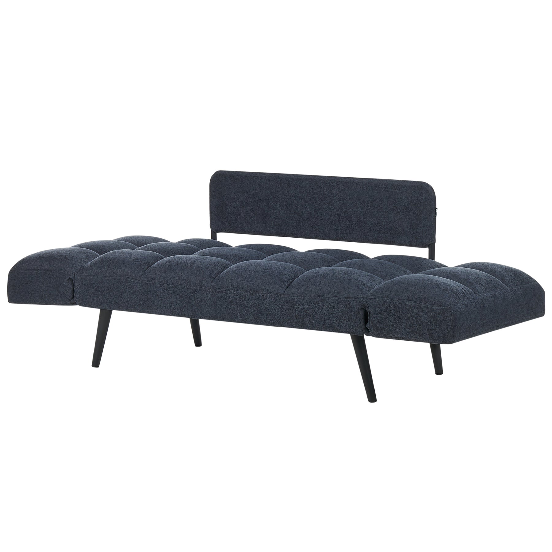 Beliani - BREKKE  - Slaapbank - Donkerblauw - Polyester
