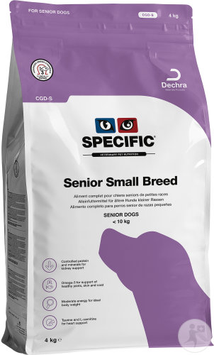 Specific CGD-S Senior Small Breed Chiens Séniors De Petite Race 4kg