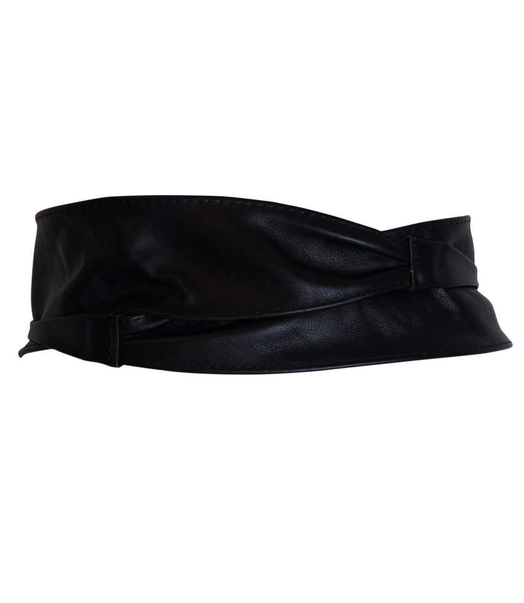 Ceinture large en cuir CESIRA