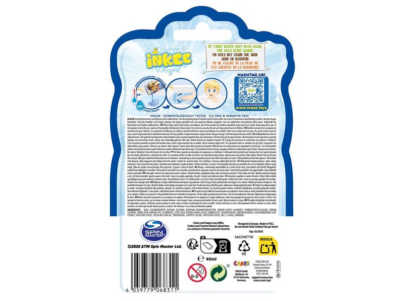 Craze Schaumbad Paw Patrol 1 Stück Schaumbadflüssigkeit – Spezi-Aroma