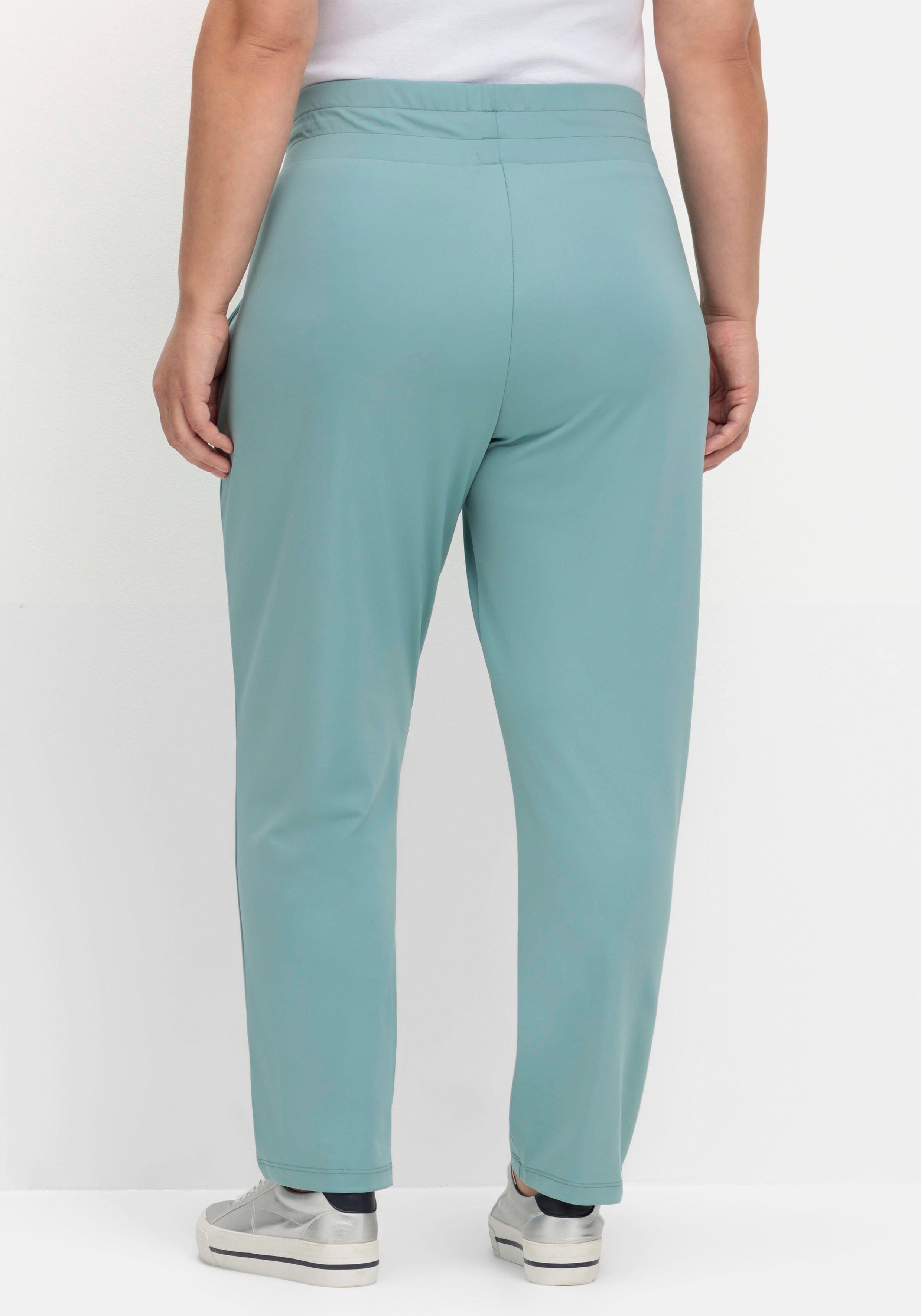 Joggpants mit Rundum-Dehnbund und Bindeband
