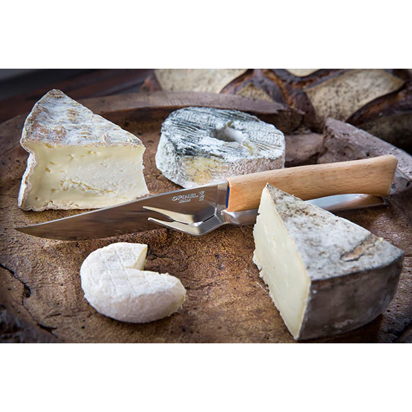 Set couteau et fourchette à fromage Opinel