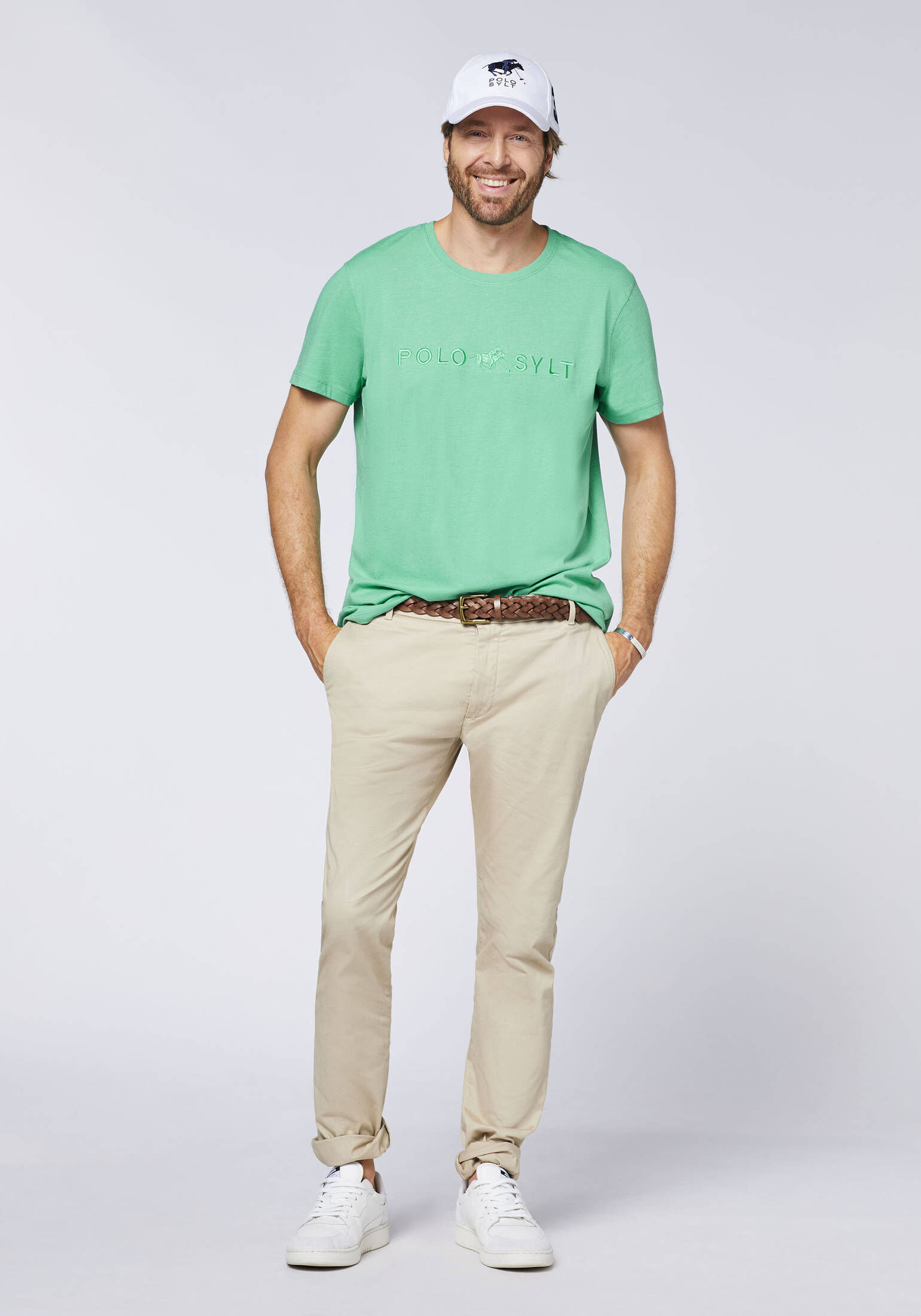Polo Sylt| Herren T-Shirt mit Logo-Schriftzug