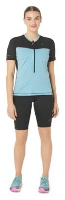 Cuissard Asics Fujitrail Run Noir Rose Femme