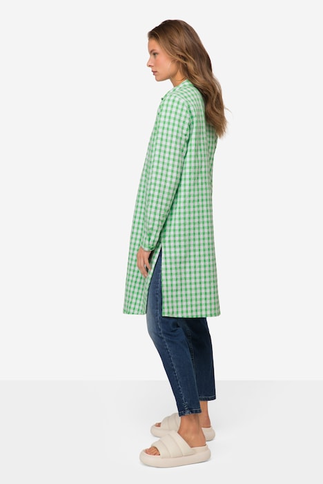 Karo Hemdblusenkleid, Oeko-Tex