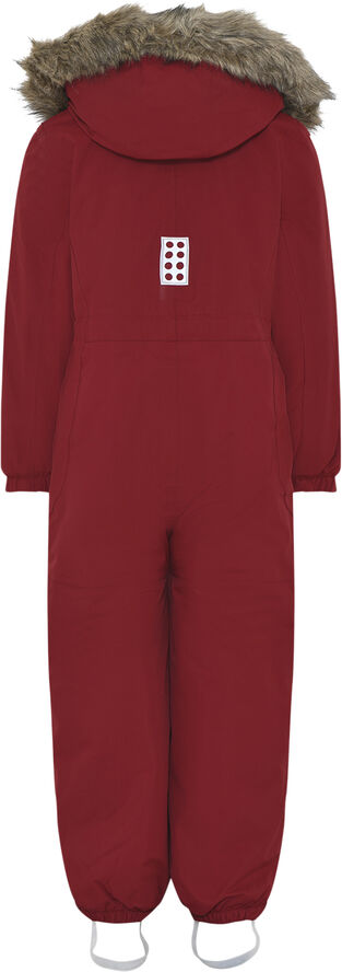 LEGO kidswear-LEGO børnetøj LWJORI 750 - SNOWSUIT Dark red