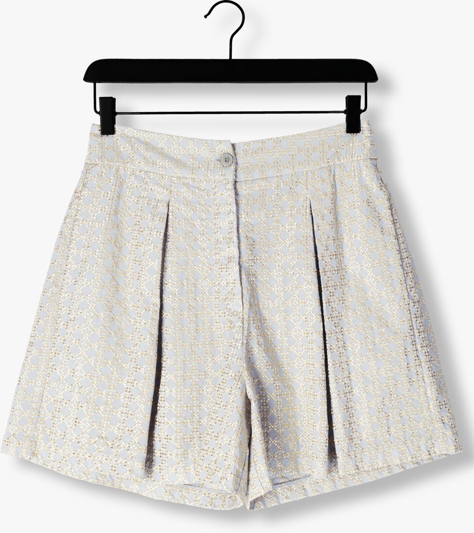 lichtblauwe greek archaic kori korte broek 310403