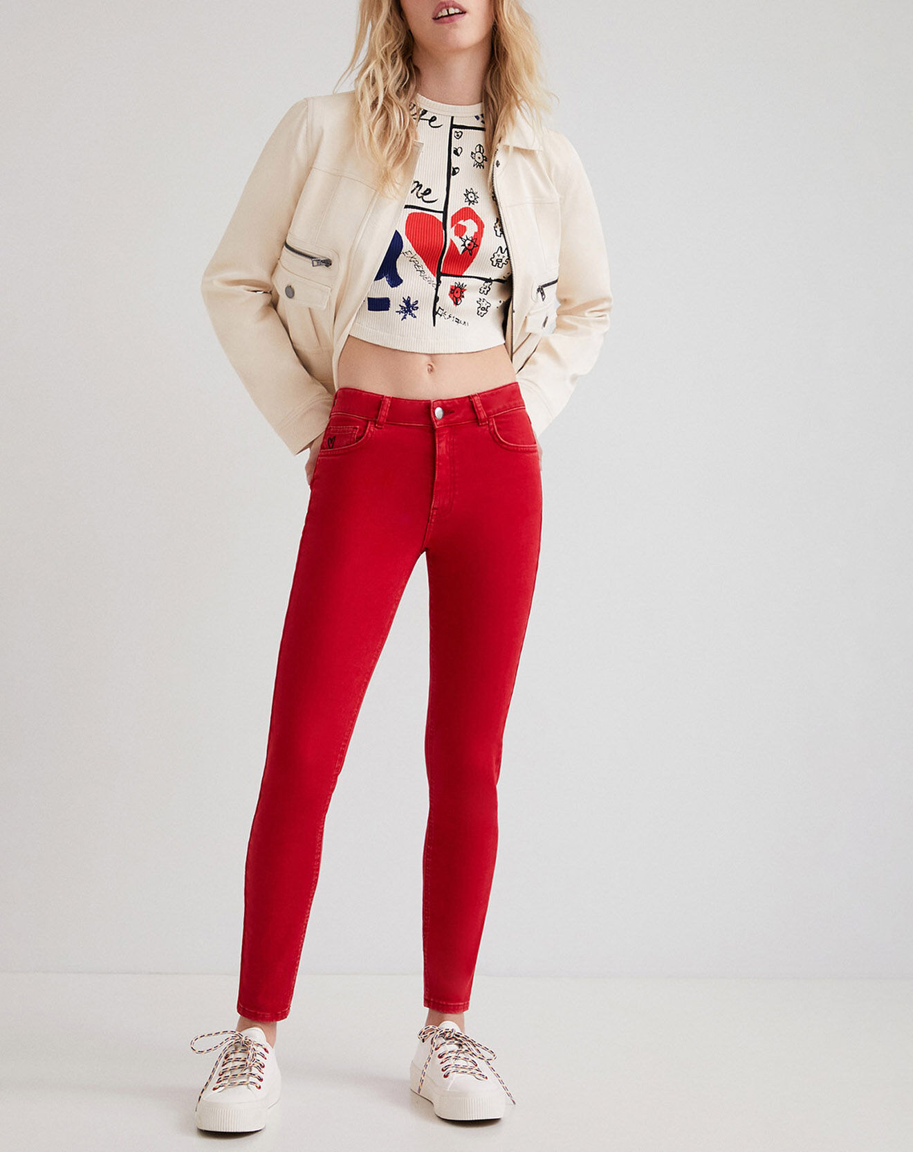 Desigual Top Matilde blanc