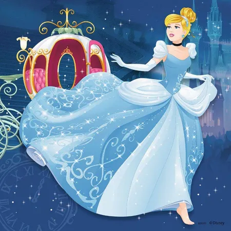Ravensburger Puzzle Abenteuer der Prinzessinnen, 3 x 49 Teile