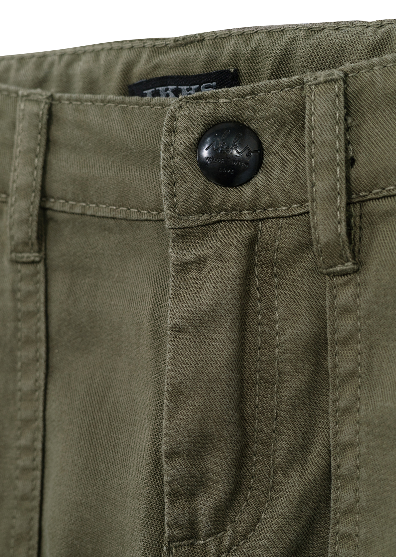 Pantalon droit forme battle | Kaki