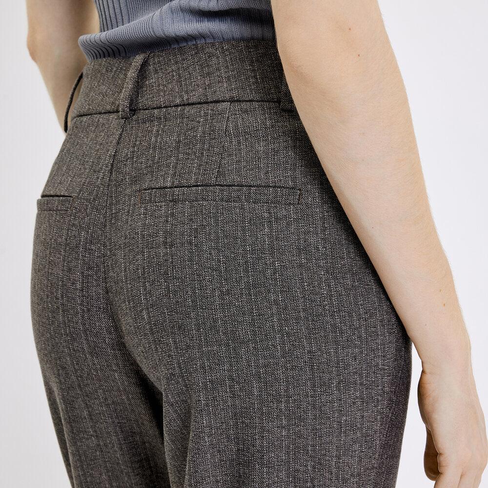 Five Units  KaisaFV Ankle bukser - Cool Taupe Melange
