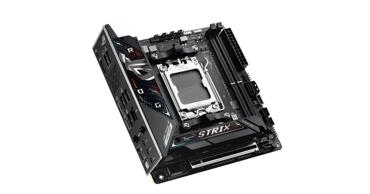 ASUSROG STRIX B850-I GAMING WIFI socket AM5 moederbord  (2.5Gb-LAN, WLAN, BT, Sound, Mini-ITX)