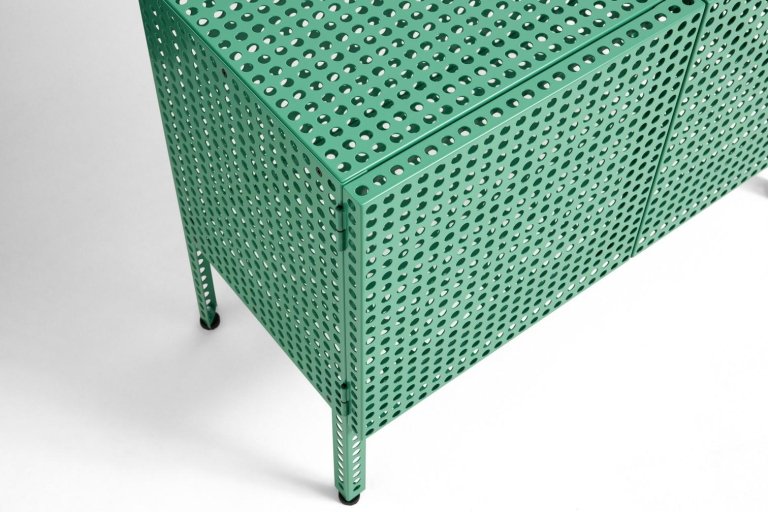 Hay Perforated dressoir kast Small Eggshell