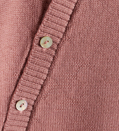Fixoni Strampler - Wolle - Alt Rose