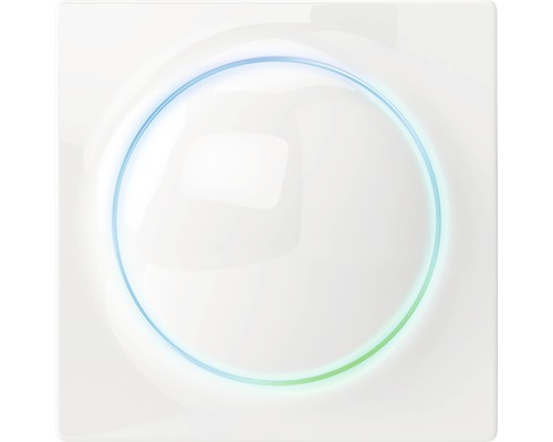 Fibaro Walli Dimmer met repeaterfunctie voor het dimmen van bestaande verlichting, wit - Compatibel met SMART HOME van hornbach