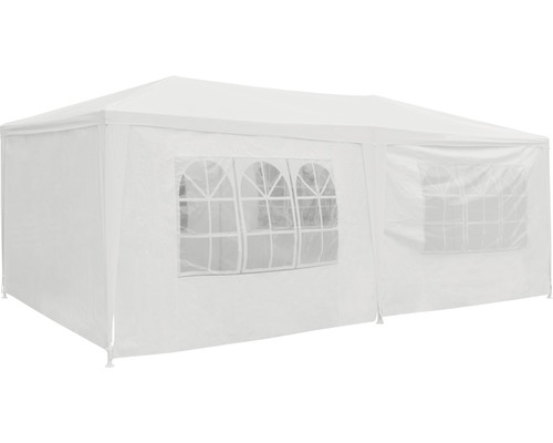 Partytent 3x6x2,55 m Polyethyleen 120 g/m² wit