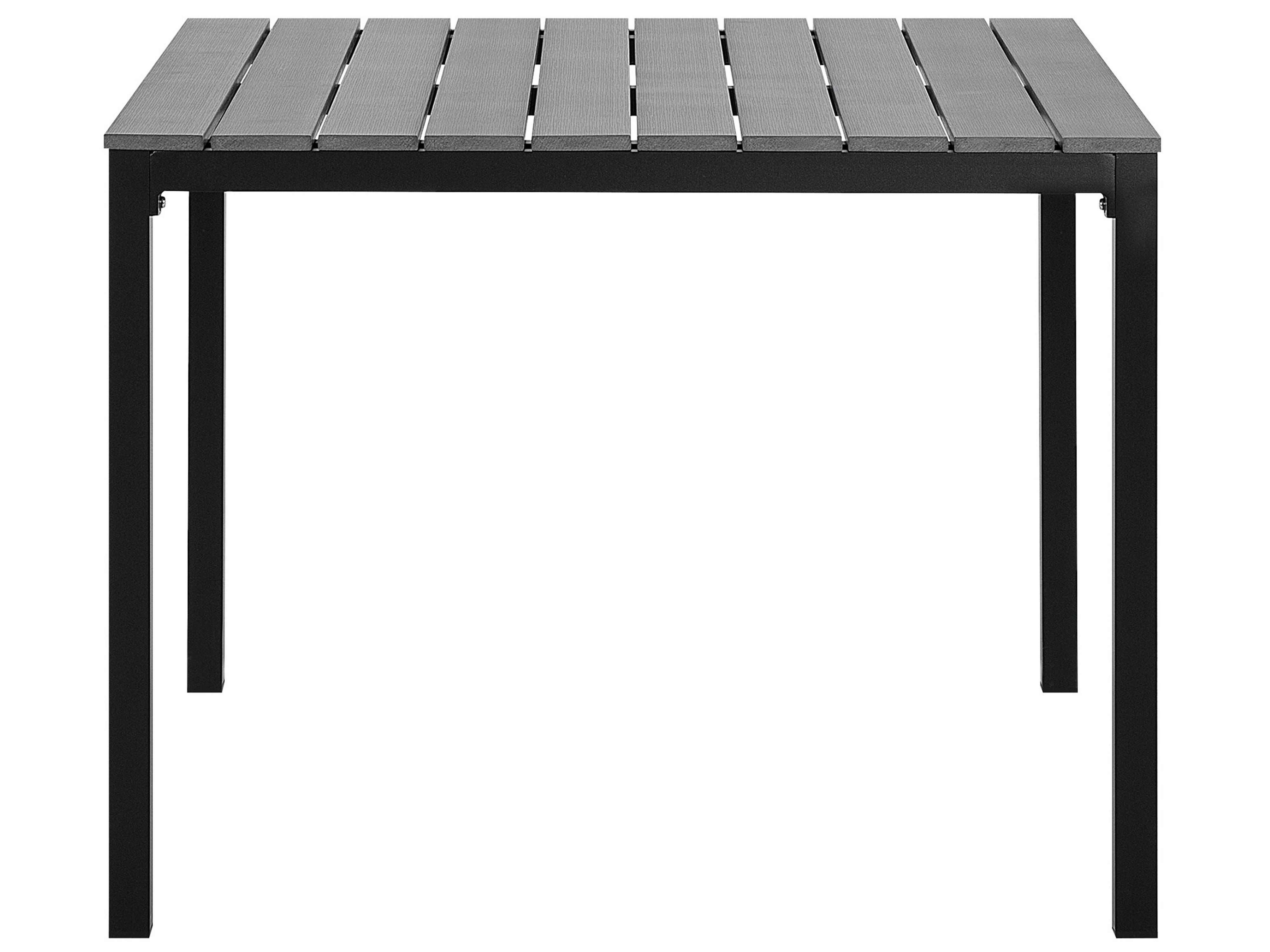 Tuin eettafel PRATO 95 cm 95 cm Grijs