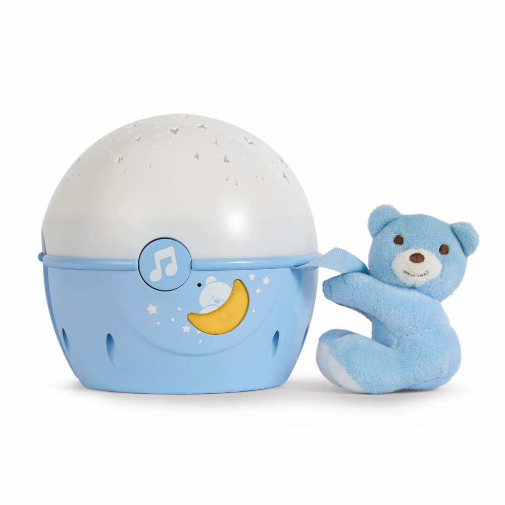 Chicco Sternenprojektor Hellblau mit Plüschbär