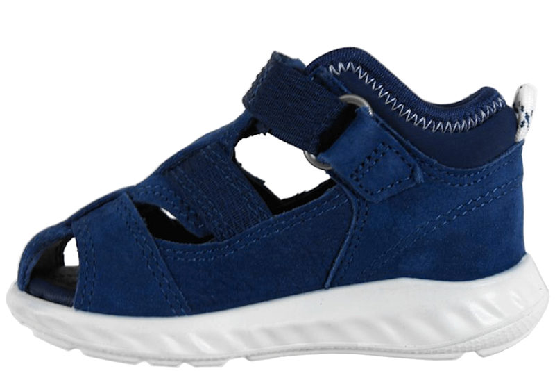 ECCO SP1 LITE INFANT SANDAL I MØRKEBLÅT OLIERET SKIND