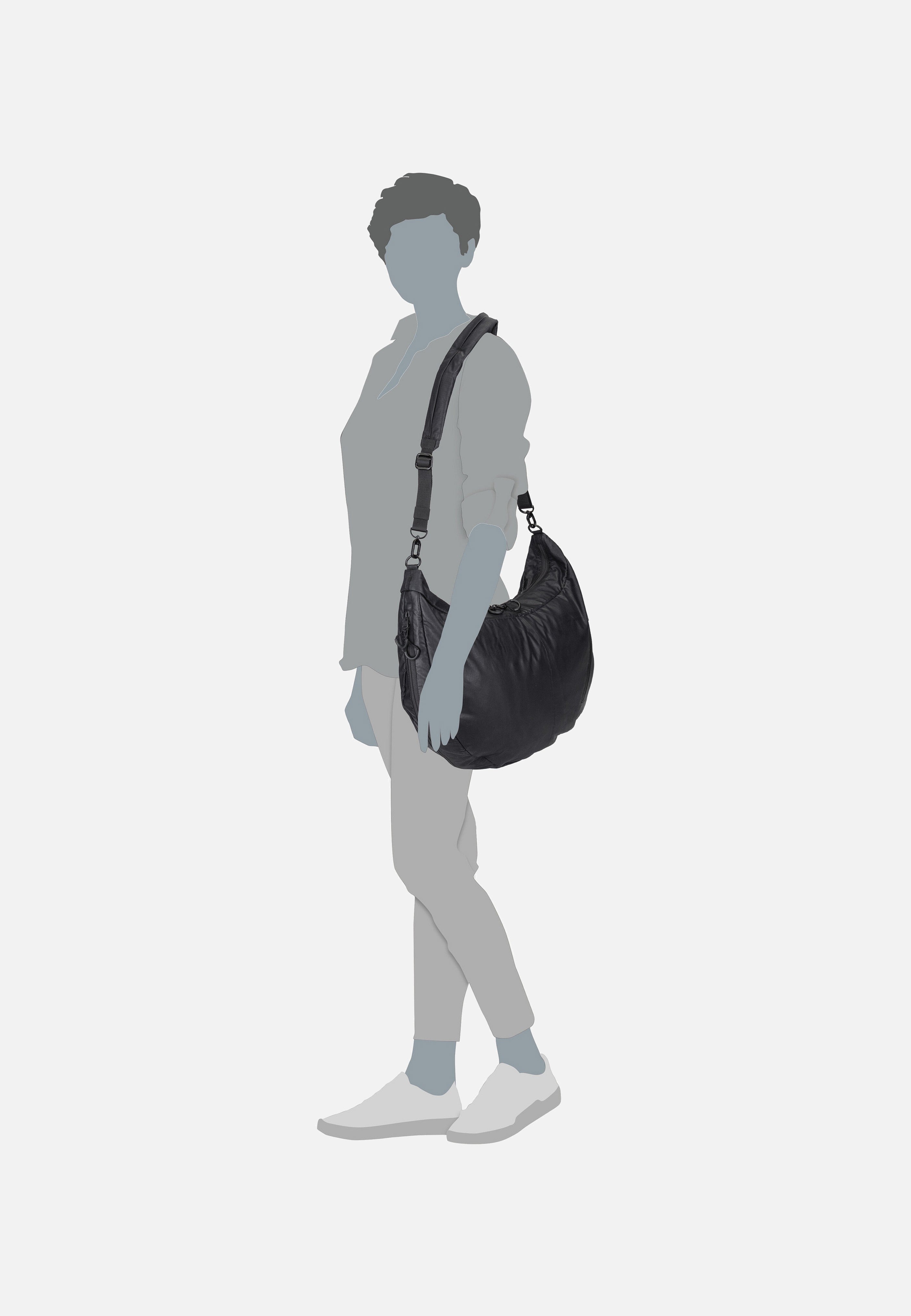 Miyagawa Black - Hobo Bag