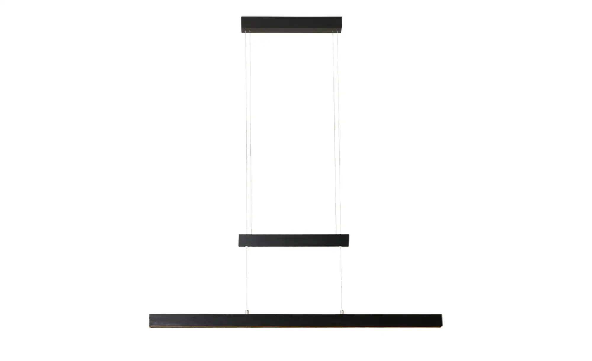 Trio LED-Pendelleuchte, schwarz mit Up & Down Light