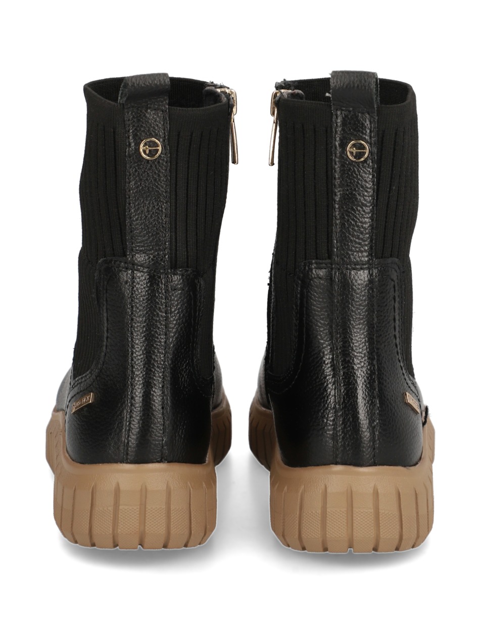 Lederkombination Chelsea Boot