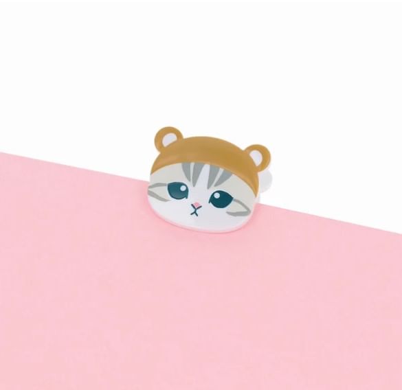 Sun-Star Stationery - mofusand Die Cut Binder Clip (4 Types) (Blind Box)