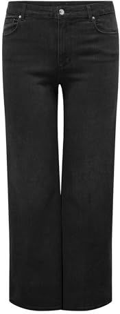 ONLY CARMAKOMA - Wide Fit Jeans - Blauw - Stretchmateriaal