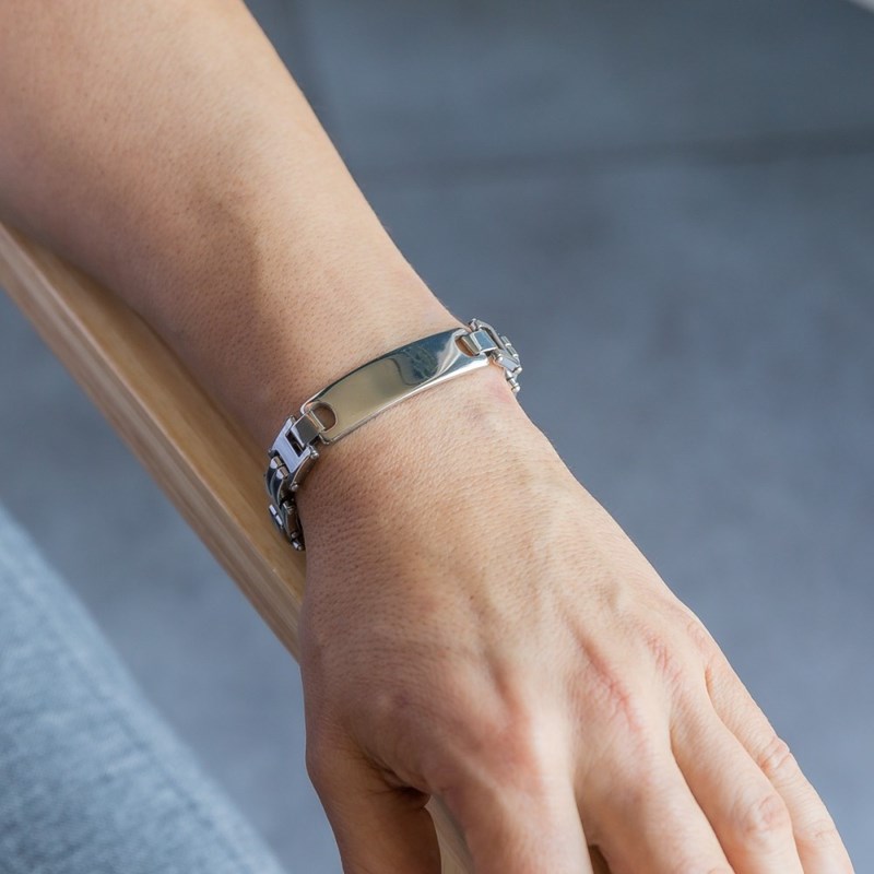 Très Jolie Gourmette Bracelet pour Homme Acier