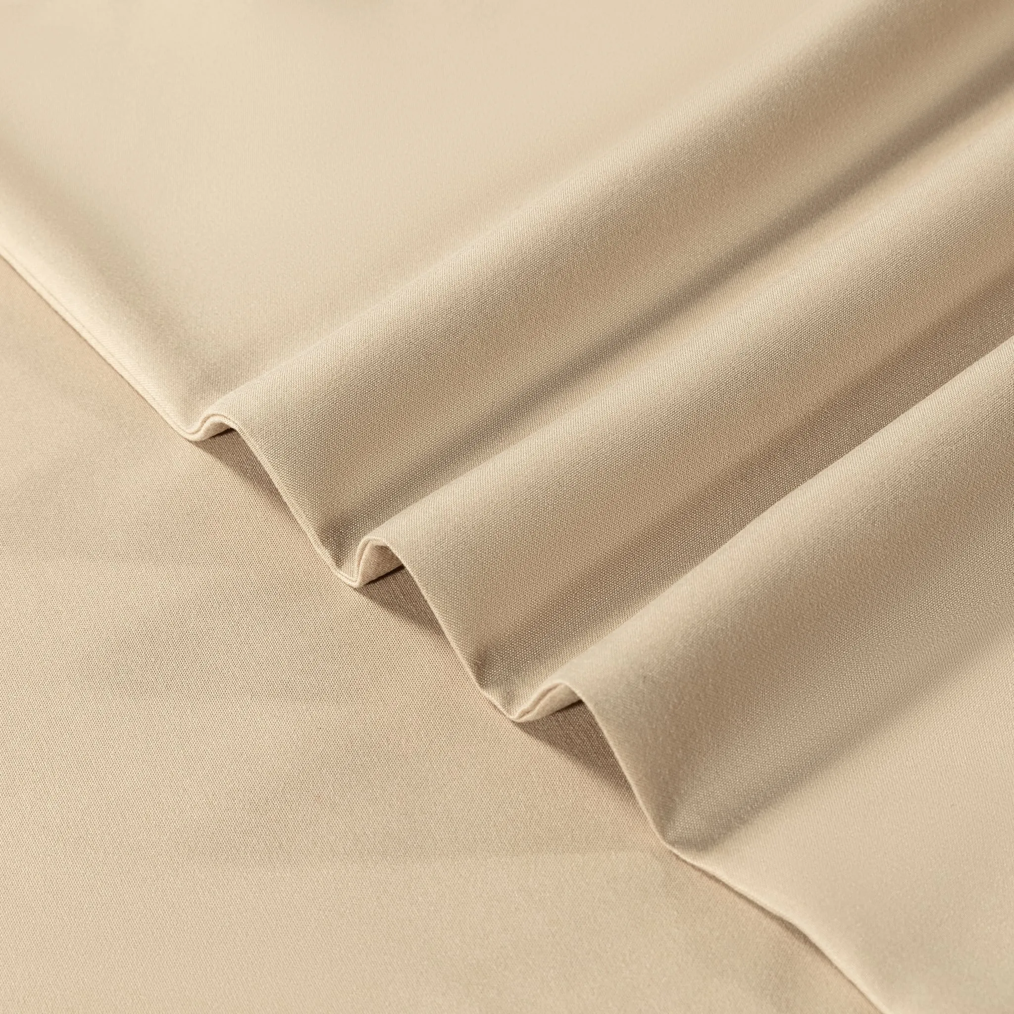 Cathay Home Ensemble Draps Lit Double - Sable