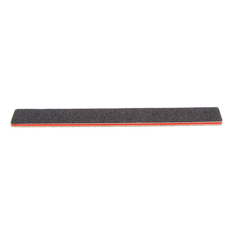 Lime rectangulaire noire pour ongles de pieds 100/100 : Grain moyen dur