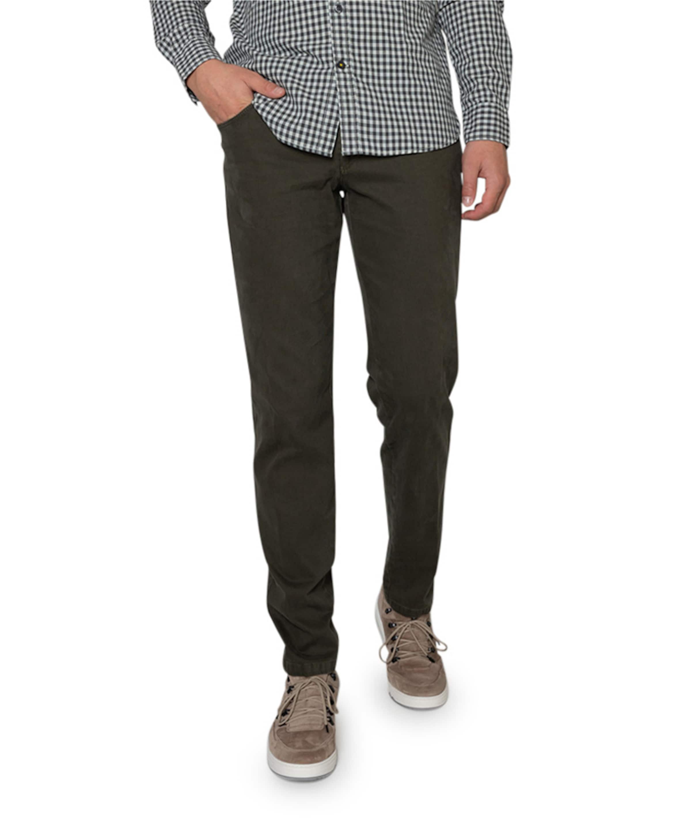 Com4 Swing Front Collection heren broek groen