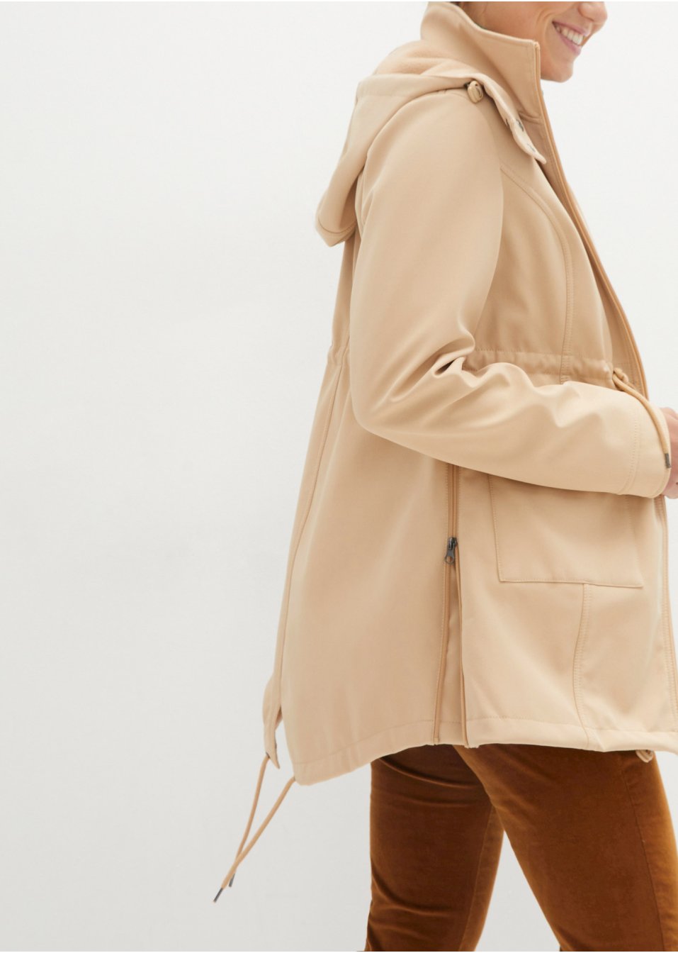 Parka de grossesse/portage softshell