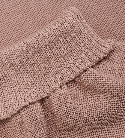 Huttelihut Halsedisse - Uld - Strik - Mahogany Rose