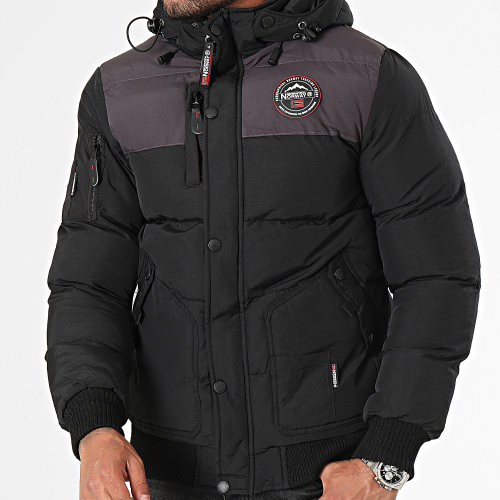 Parka Capuche Noir