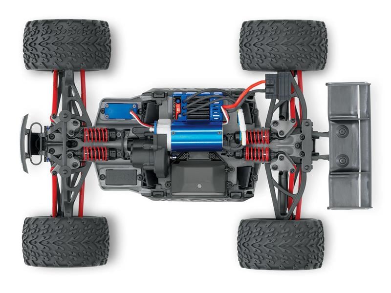Traxxas Truggy E-Revo VXL 4WD Blau, RTR, 1:16 Brushless Offroad Modell im Massstab 1:16