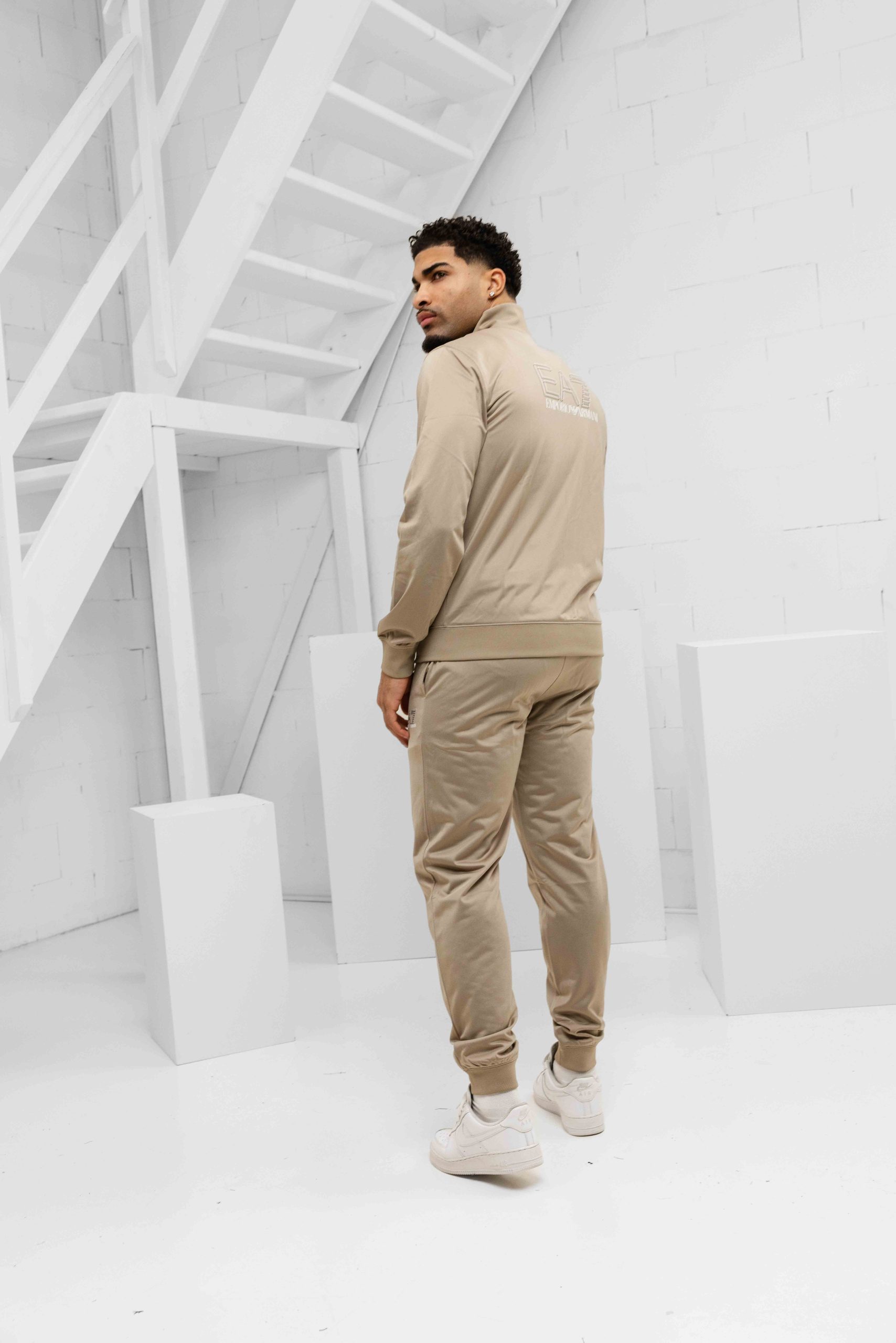 EA7 Emporio Armani 7M001320 Trainingspak Heren Beige