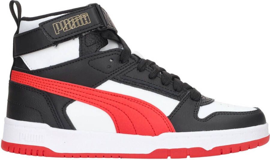 Puma RBD Game sneakers wit rood zwart Gerecycled polyester 35.5