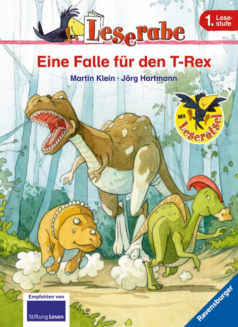 Eine Falle für den T-Rex - Leserabe 1. Klasse - Erstlesebuch für Kinder ab 6 Jahren