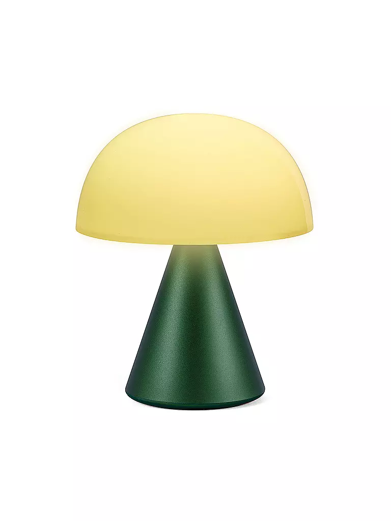 LEXON LED Lampe MINA M 11cm Dark Green dunkelgrün