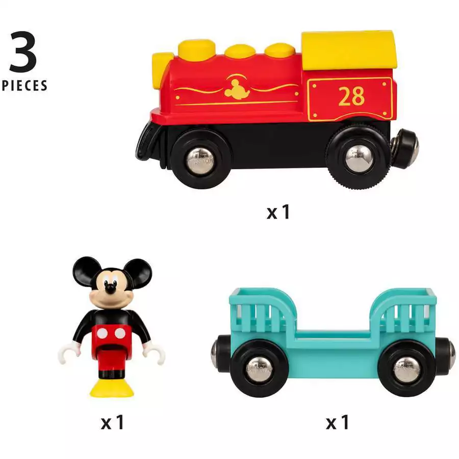 Brio Batteriebetriebener Micky Maus Zug bunt