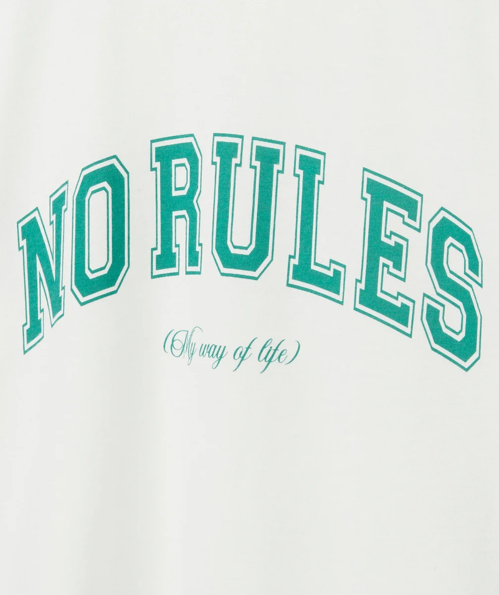 T-SHIRT FILLE EN COTON BIO BLANC AVEC MESSAGE VERT