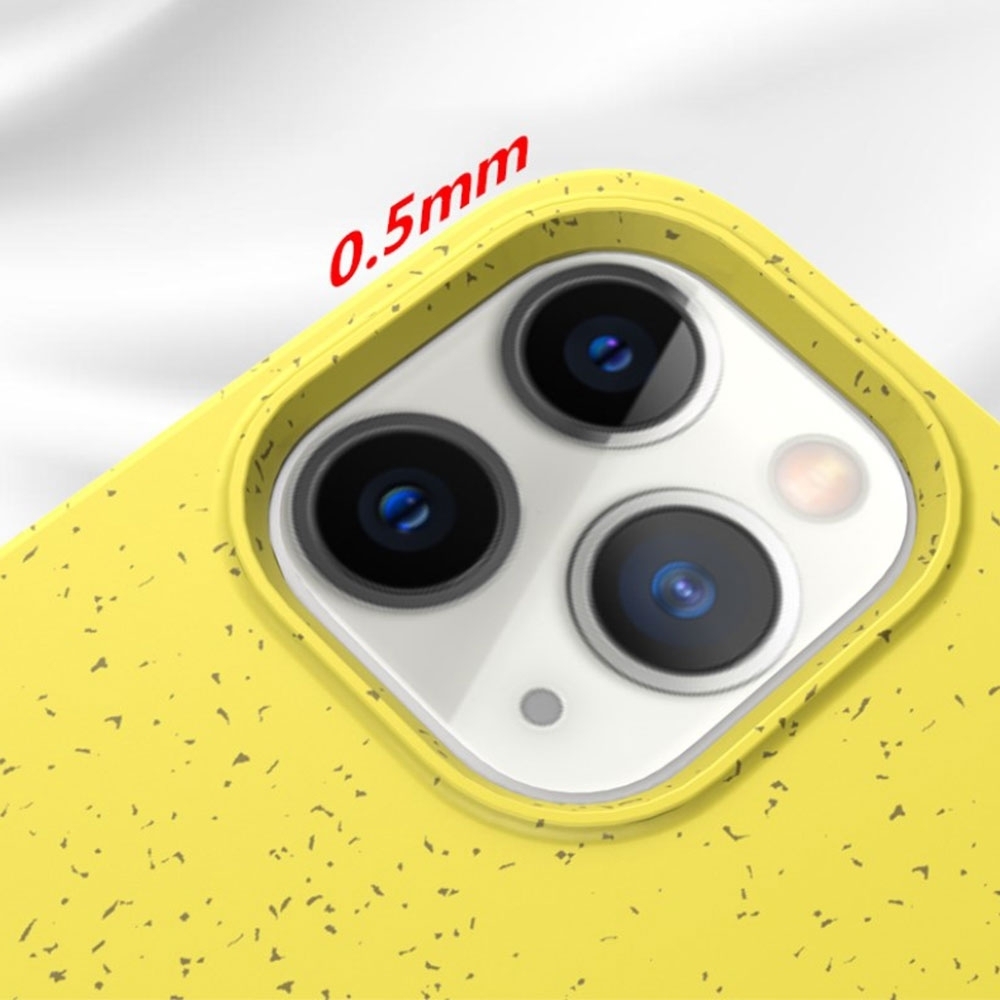iPhone 12 / iPhone 12 Pro Bio Gummi Schutzhülle Eco Friendly Nachhaltig Kompostierbar - Türkis