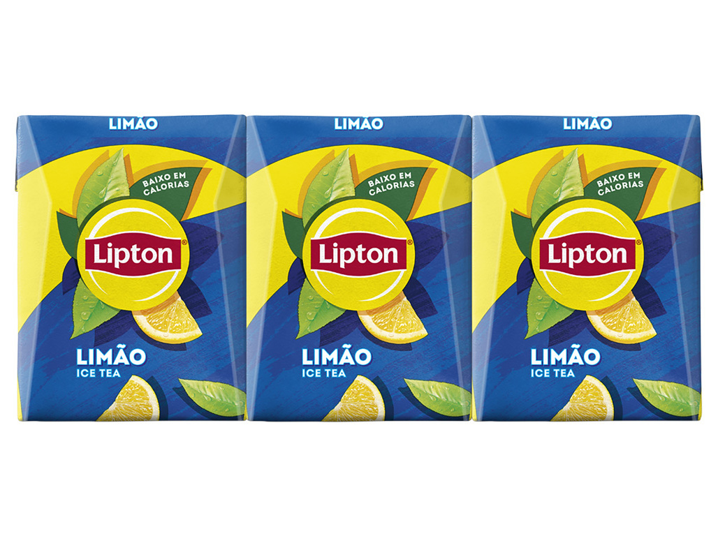 ICE TEA LIPTON LIMÃO 3X0.20L