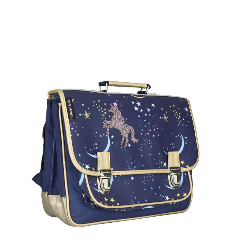 Cartable Constellation 38 cm Bleu marine