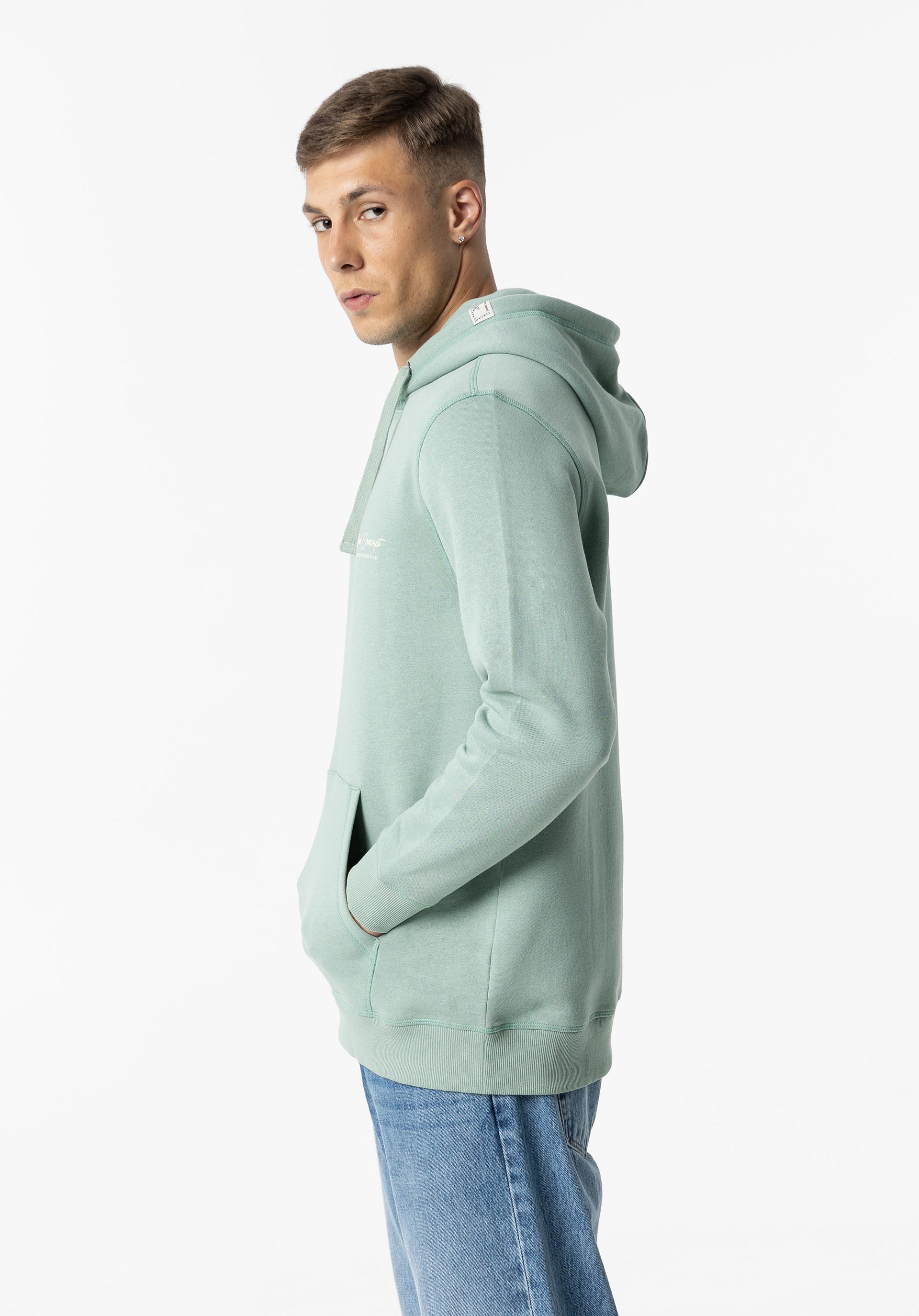 Hoodie com Estampado Frontal