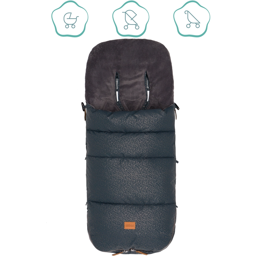 fillikid Winterfußsack Kinley galaxy grau