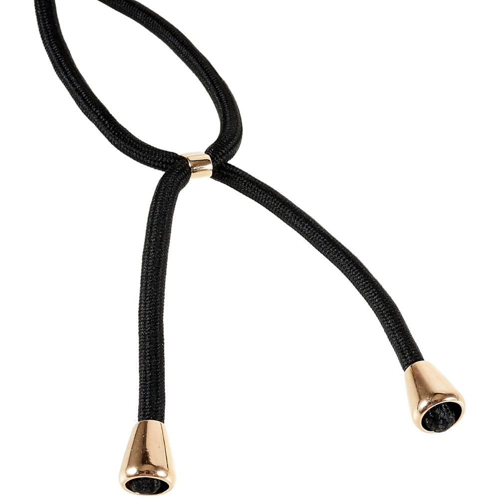 Samsung Galaxy A34 5G Necklace Bio Gummi Case Hülle Eco Friendly Nachhaltig Kompostierbar   Handykette (150cm) - Schwarz