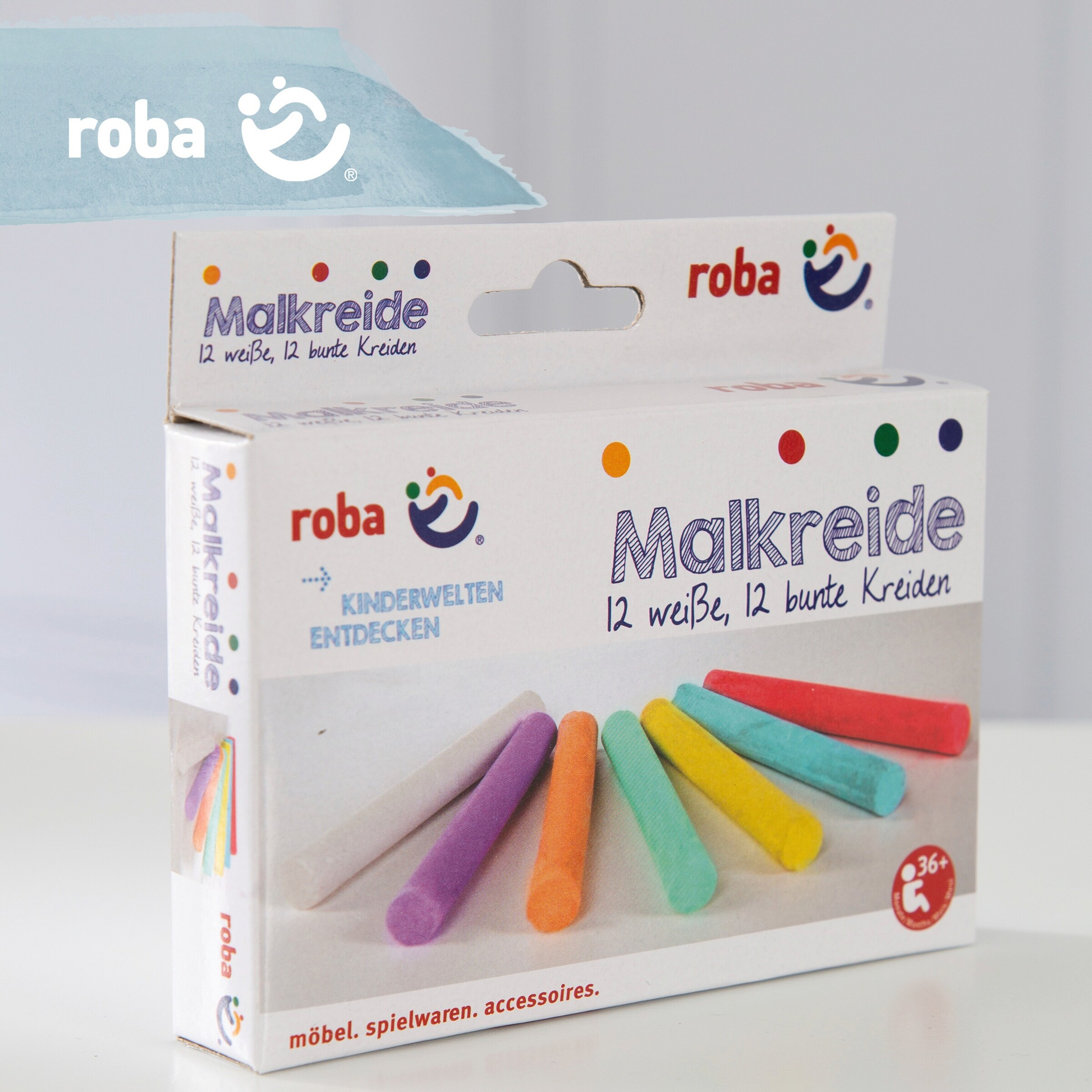 roba Kreideset 24-teilig