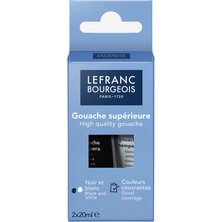 Gouache, étui carton de 2 tubes de 20 ml